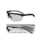 Magid Safety Glasses, Anti-Fog, Clear Lens, Black Frame, 1 PR Z100BKAFC - alternate 3